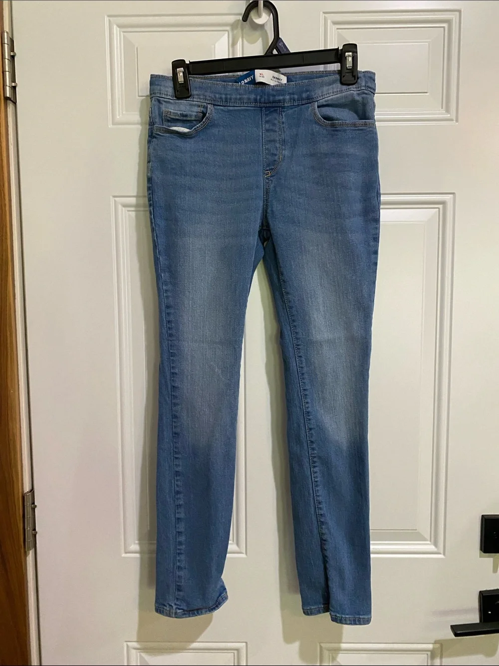 Old Navy Blue Girls Stretch Skinny Jeans
